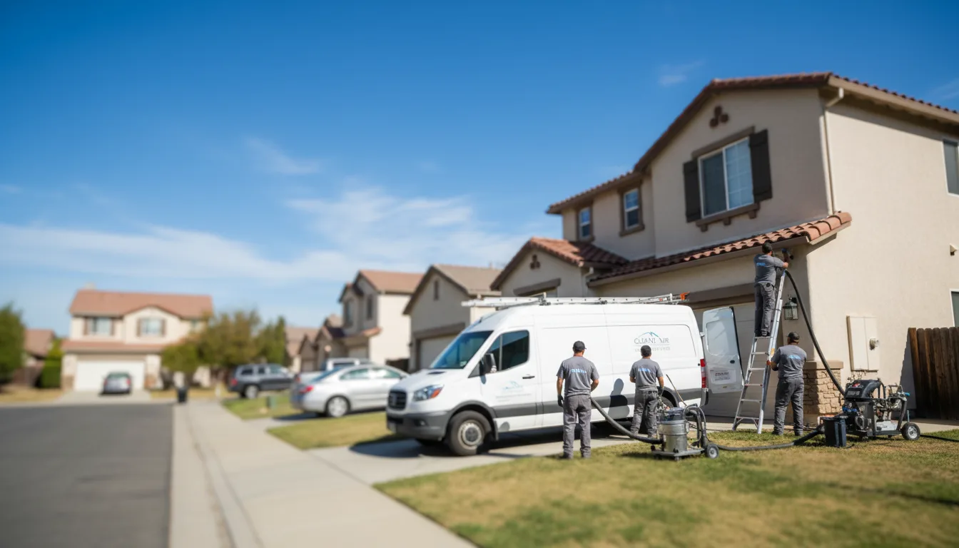 Air Duct Cleaning in Comptche, CA near me